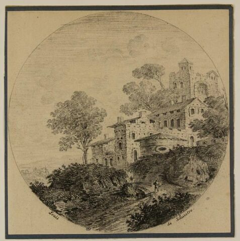 Paysage avec un village, image 1/2