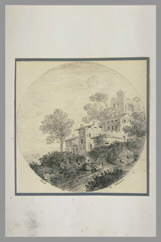Paysage avec un village, image 2/2