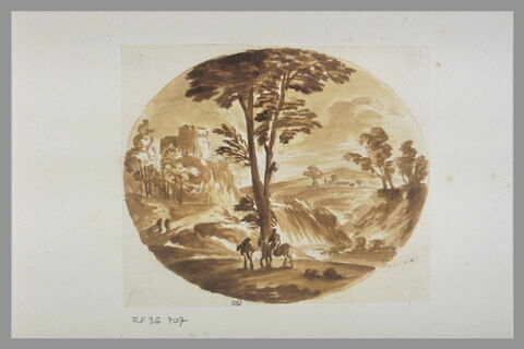 Deux voyageurs longeant une rivière, image 2/2