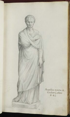 Statue de 'AURELIA MADRE di GIULIO CESARE', image 3/3