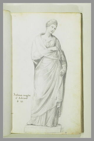 Statue de 'SABINA MOGLIE d'ADRIANO', image 2/3