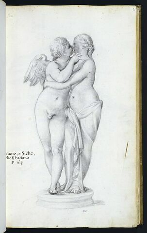 Statue de 'AMORE, e SICHE che si baciano'