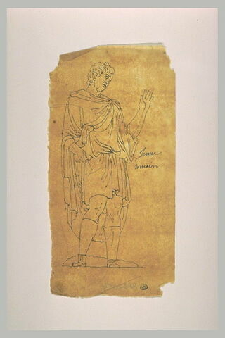Jeune romain, tourné vers la droite, image 1/1