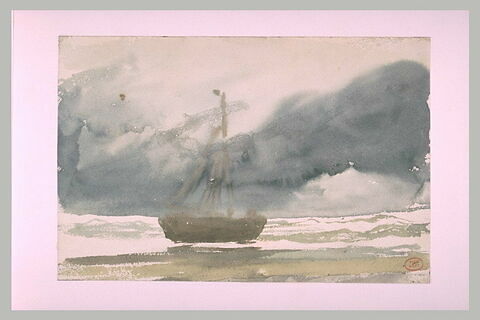 Le bateau-fantôme, sous un ciel d'orage, image 2/2
