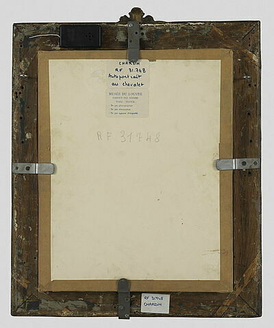 Autoportrait de Chardin à son chevalet., image 3/5