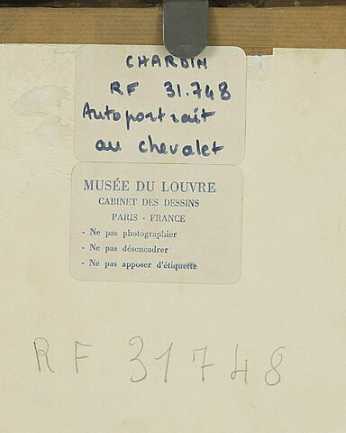 Autoportrait de Chardin à son chevalet., image 4/5