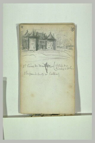 Croquis d'un château, image 1/1