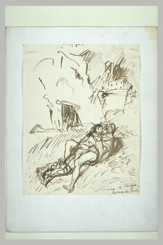 Couple faisant l'amour dans les foins, image 1/1