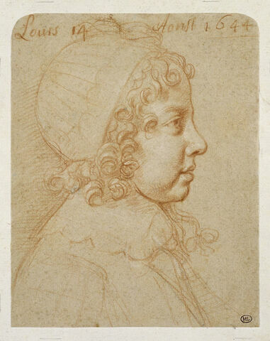 Portrait de Louis XIV enfant, en buste, image 1/1