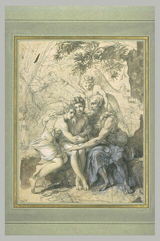 Daphnis et Chloé avec le berger Philétas, image 3/3