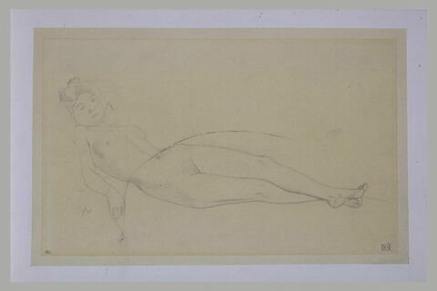 Femme nue allongée