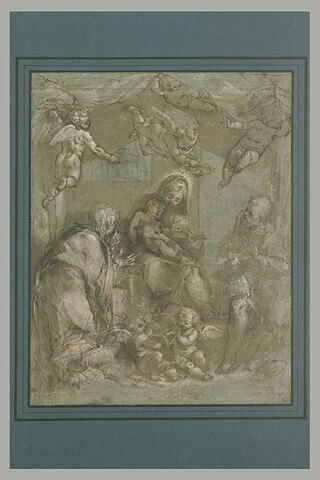 La Sainte Famille avec saint Simon et saint Jude, image 2/2