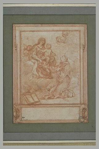 Apparition de la Vierge et de l'Enfant Jésus à saint Antoine de Padoue, image 2/2