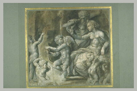 Vénus, Vulcain, l'Amour et cinq putti, image 2/2