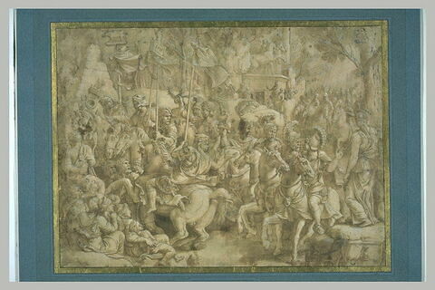 Triomphe de Scipion : les troupes du général défilent en triomphe vers le Capitole, image 2/2