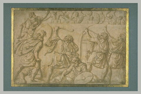 Les Daces attaquant les Romains, image 2/2