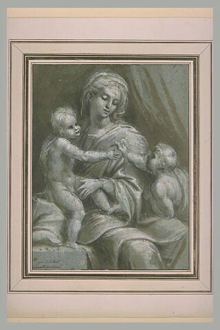 La Vierge à l'Enfant avec le petit saint Jean, image 2/2