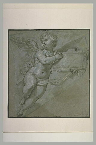 Un ange portant un cartel, image 2/2