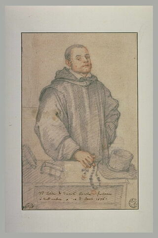 Portrait d'un moine de l'abbaye de Vollombrosa