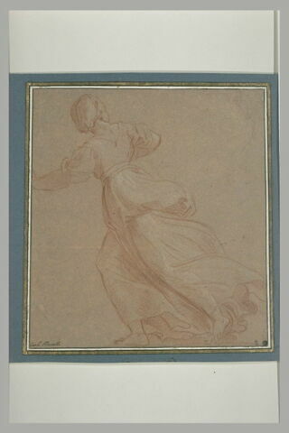 Femme courant, vue de dos, image 2/2