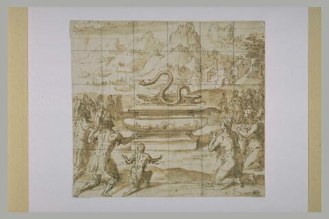 Les Israëlites adorant le Serpent d'airain, image 2/2