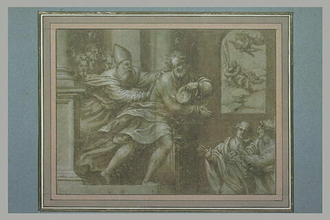 Joachim chassé du Temple par le Grand-Prêtre, image 1/1