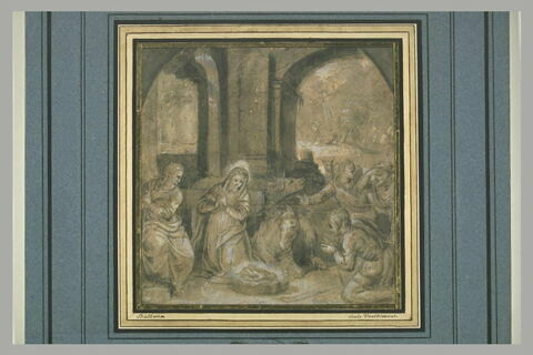 Adoration des bergers, image 1/1