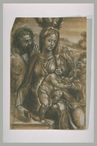 Sainte Famille avec le petit saint Jean, image 2/2