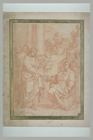 Le Christ remettant les clefs à saint Pierre, image 1/1