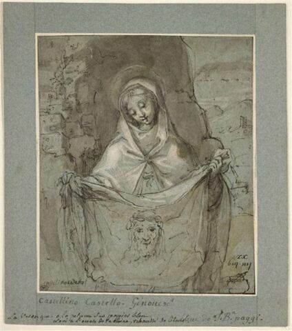 Sainte Véronique présentant la Sainte Face