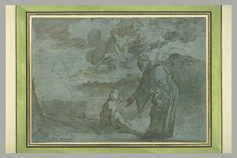Saint Augustin questionnant l'enfant sur le bord de la mer, image 2/2
