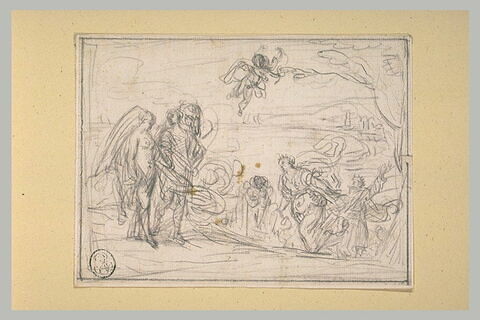 Persée ramenant Andromède à ses parents Céphée et Cassiopée