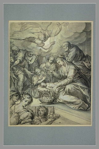 L'Adoration des bergers, image 1/1
