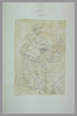 Judith tenant la tête d'Holopherne, image 1/1