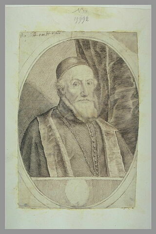 Portrait de Philippe de Caverel, Abbé de Saint-Vaast-en-Artois