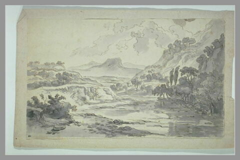 Paysage montueux traversé par une rivière, image 1/1