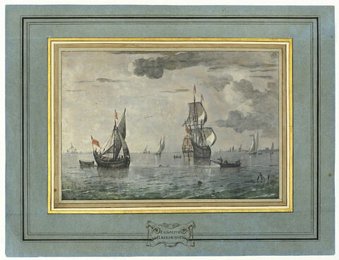 Marine au soleil couchant, image 3/3