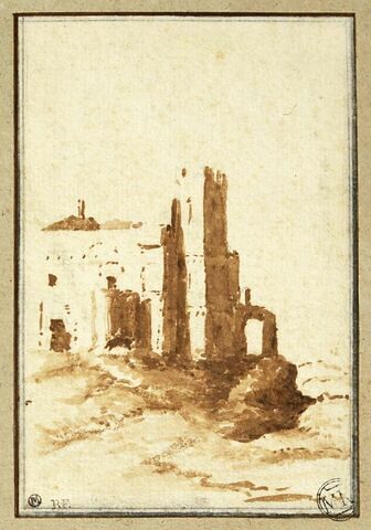 La tour Léonine, à Frascati