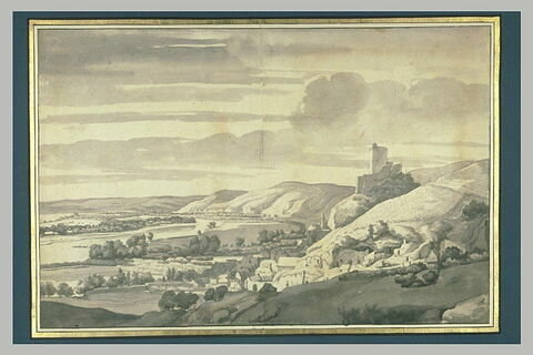 Vue de la Roche-Guyon (Seine et Oise), image 2/2