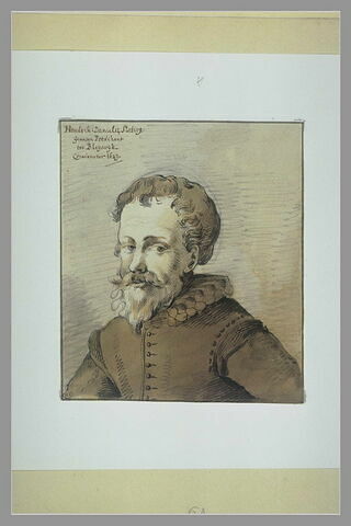 Portrait de Hendrik Danielsz Slatius, gewesen predikant tot bleijswijk