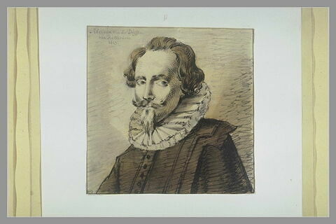 Portrait d'Adriaan van der Dussen. Van Rotterdam.