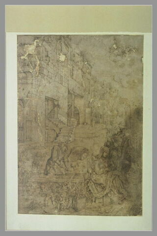 Le repos pendant la Fuite en Egypte, la Sainte Famille et les anges, image 2/2