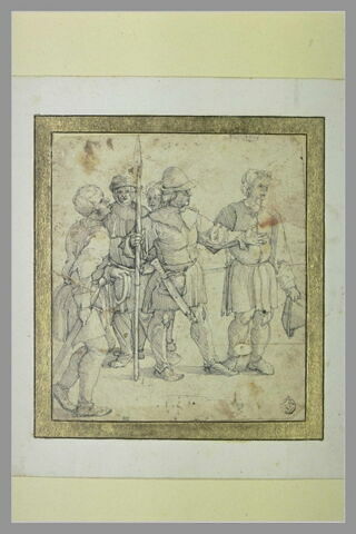 Groupe de cinq hommes armés, image 2/2