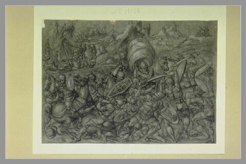Combat des Juifs et des Amalécites pendant la marche vers la terre promise, image 2/2