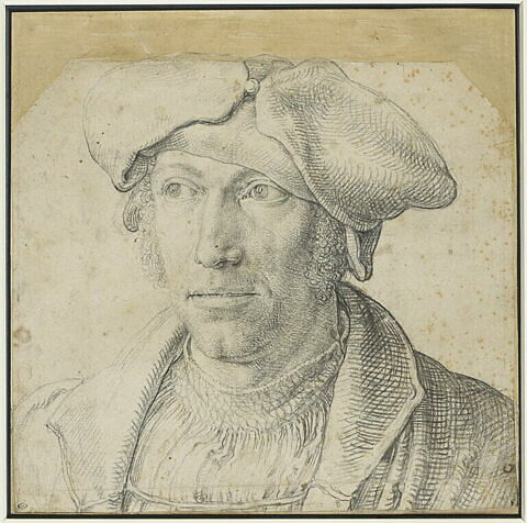 Portrait d'un homme aux cheveux frisés, image 2/2