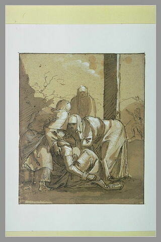 La Sainte Vierge évanouie au pied de la Croix, image 2/2