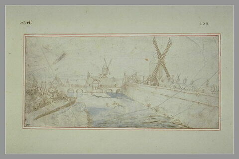 Remparts de la ville d'Anvers, au nord, près de la porte Slijkpoort, image 2/2