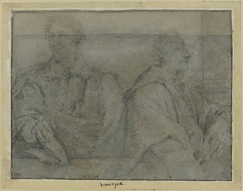 Portraits de Gaspard Gevaerts, jurisconsulte et de Cornelis Schut, peintre