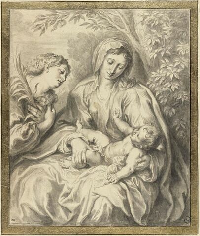 Vierge à l'Enfant et sainte Catherine, image 1/2