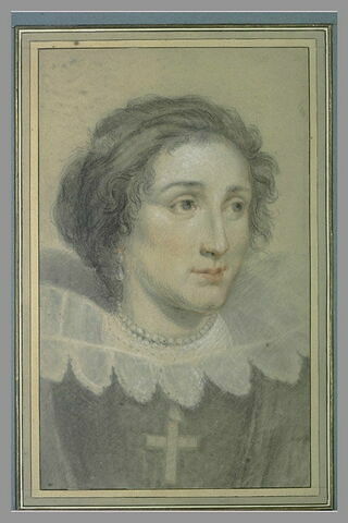 Portrait d'une jeune femme, en buste, image 2/2